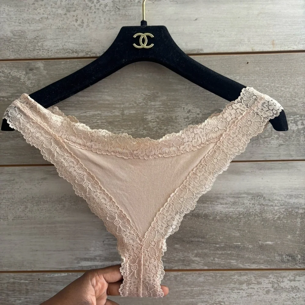 NWT Pink Victoria’s Secret Extra Low Rise Thong